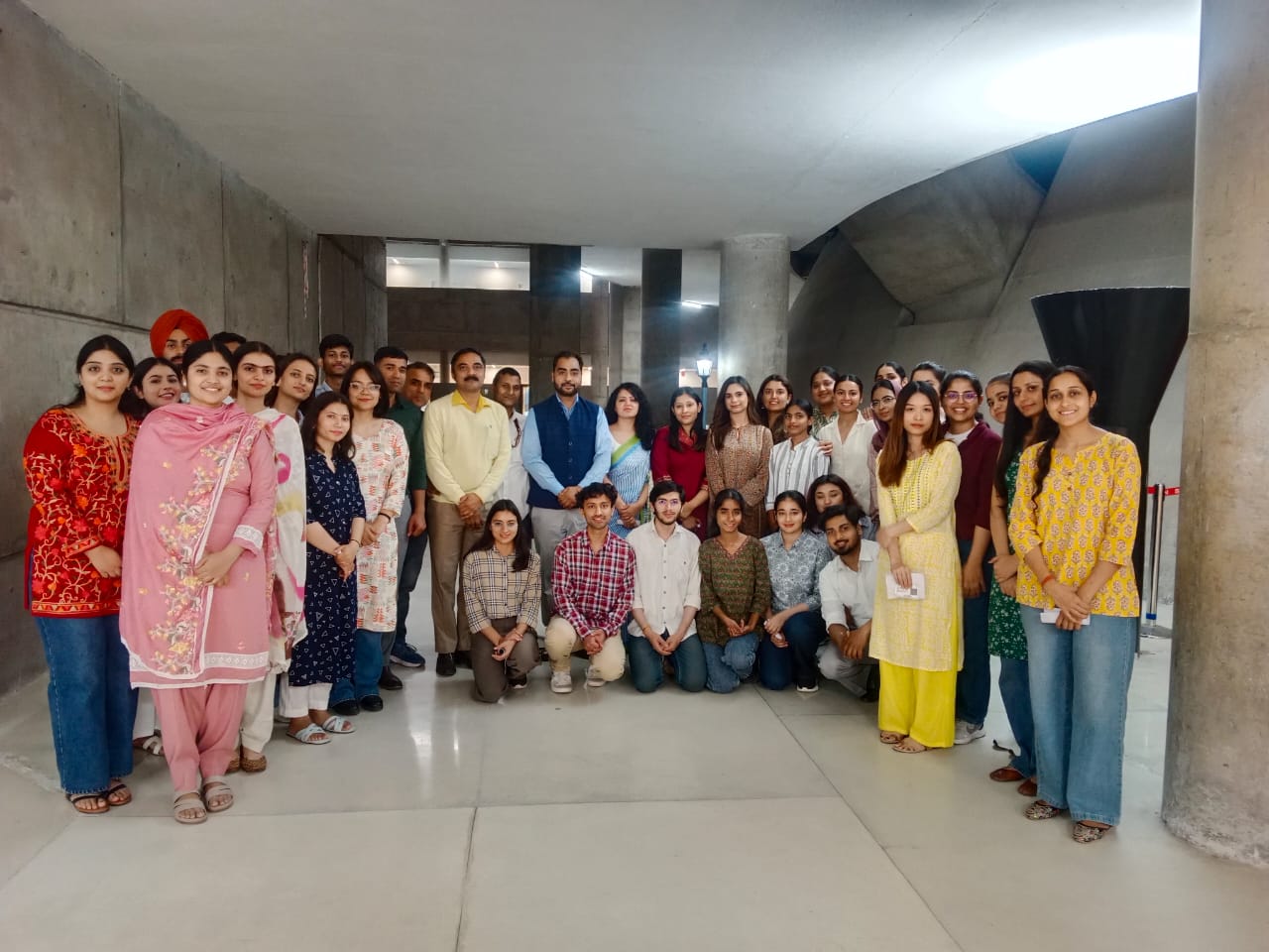 Panjab University students visit Haryana Vidhan Sabha to learn about legislative processes